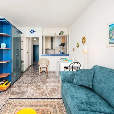 'le Berkeley' Vue Mer, Centre, Parking Apartamento Menton