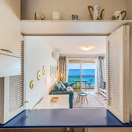 'le Berkeley' Vue Mer, Centre, Parking * 芒通